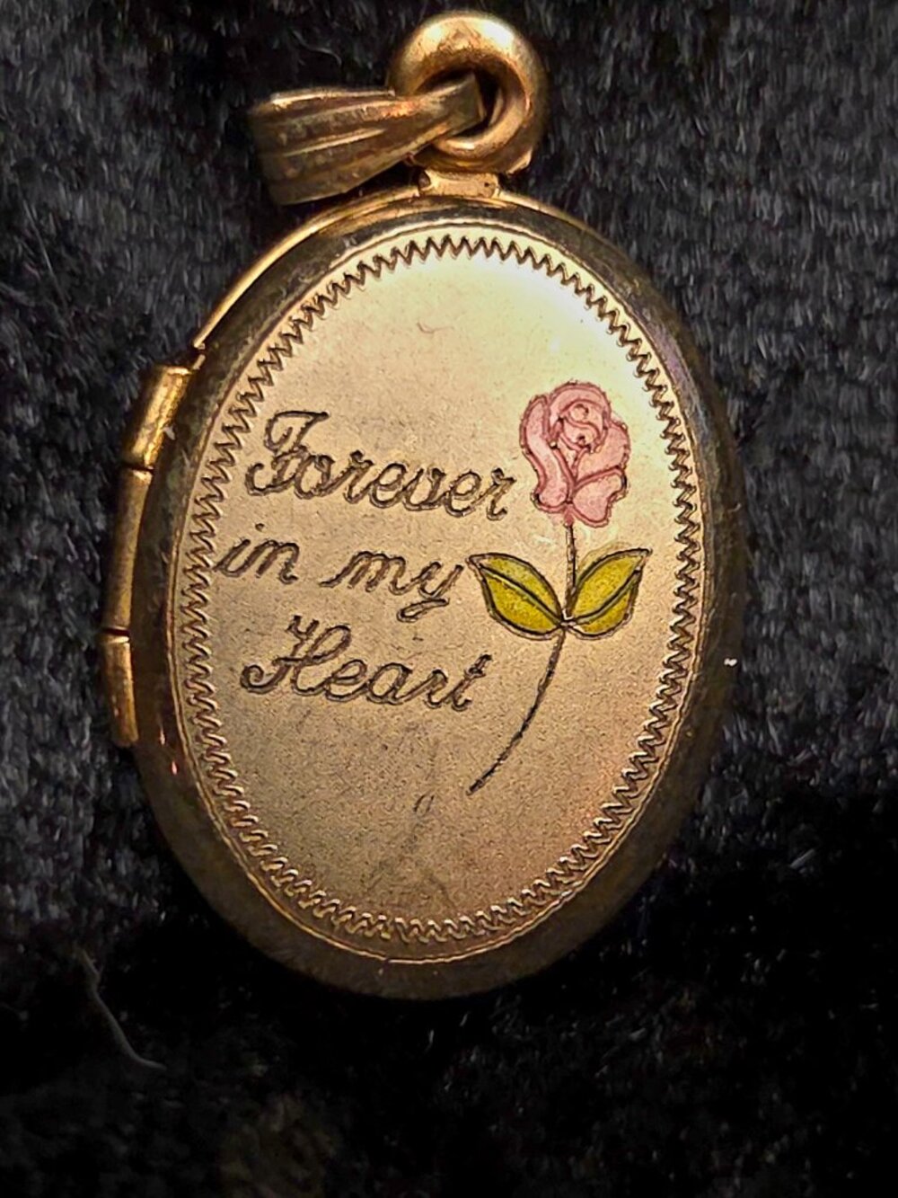 Vintage Mourning Locket